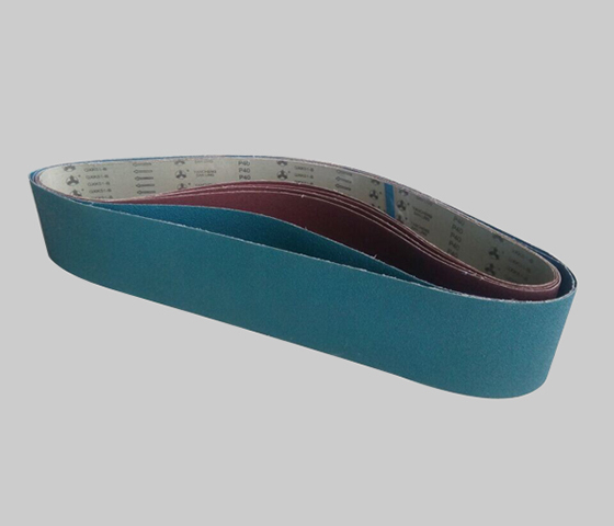 Abrasive sanding belt