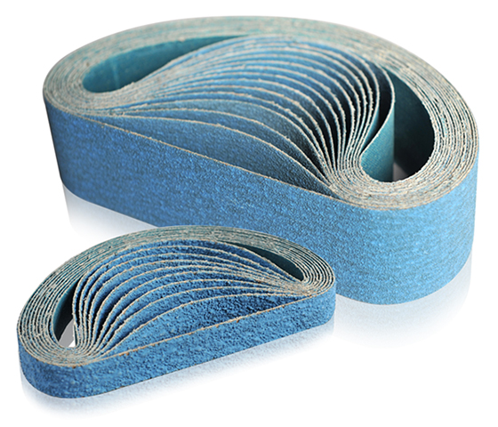 Abrasive sanding belt